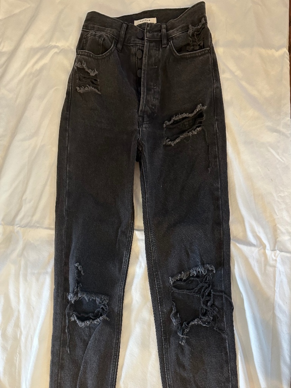 PacSun Jeans - Ultra High Rise Slim (Black)